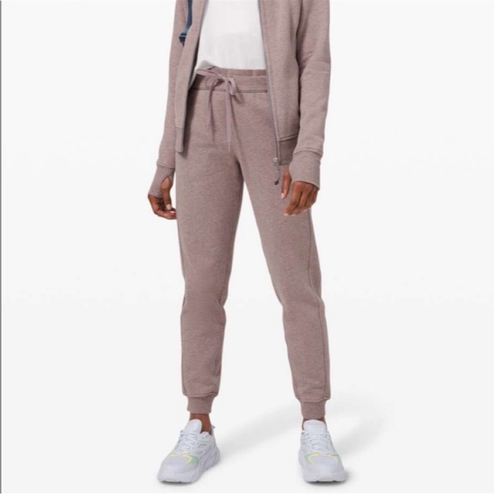 Lululemon Scuba Jogger Heathered Violet Verbena Women Size 4